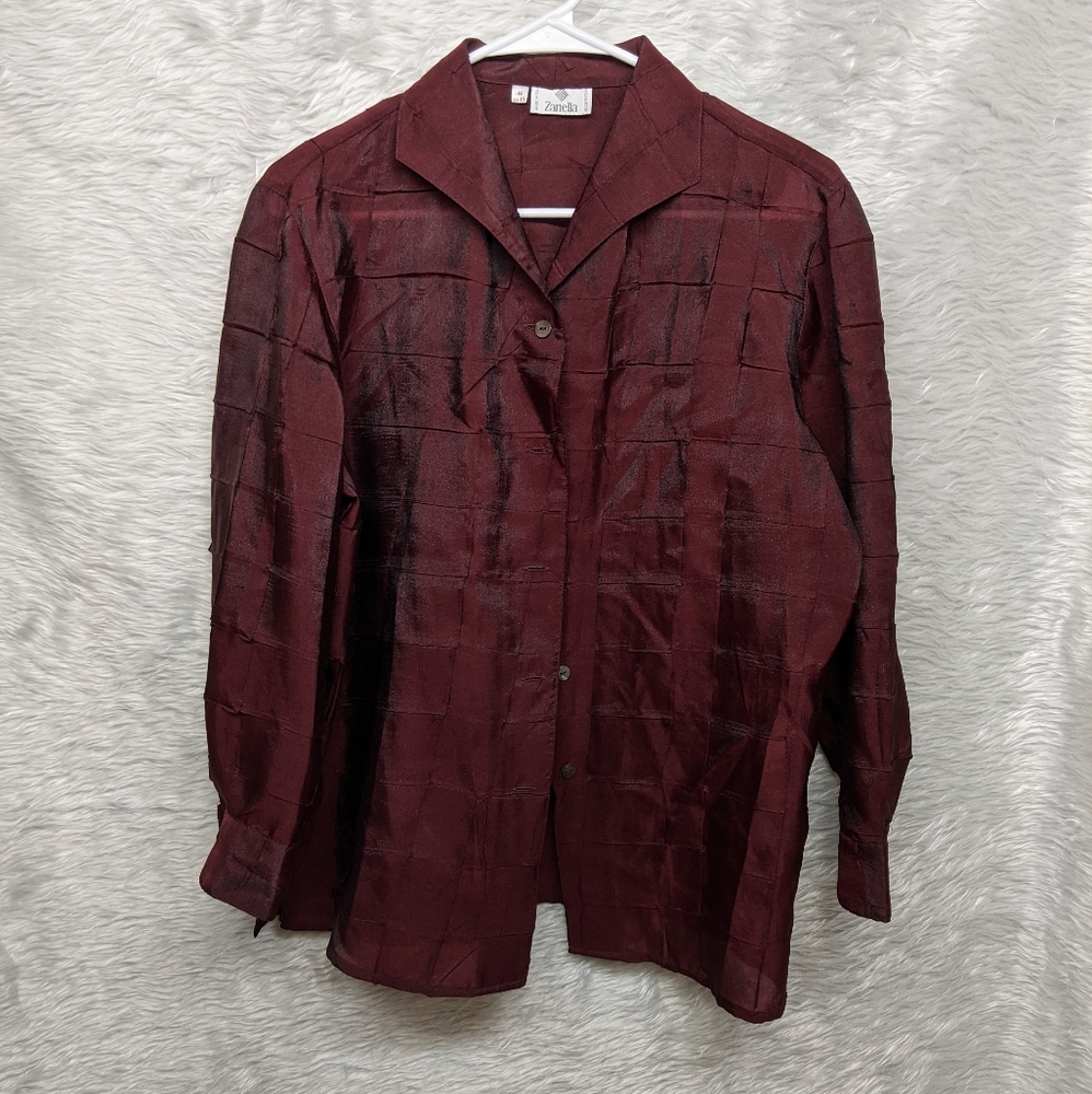 ☀️3/$15 Zanella blouse size USA 10